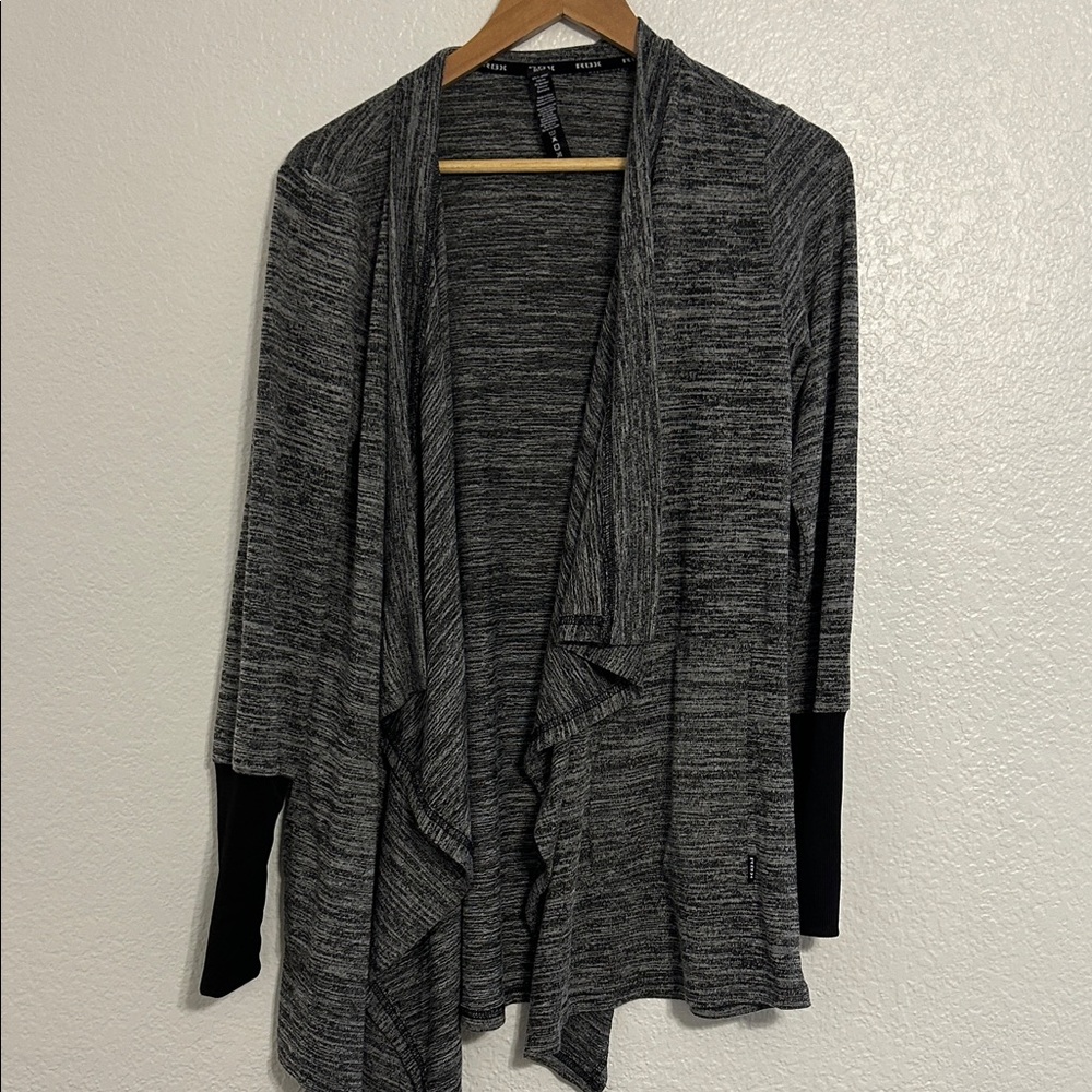 RBX Gray Open Front Cardigan
